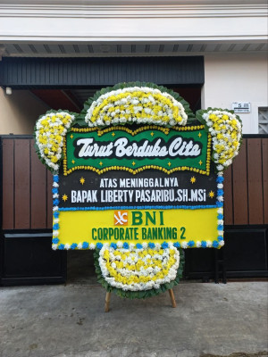 Papan Bunga Duka di Oudate