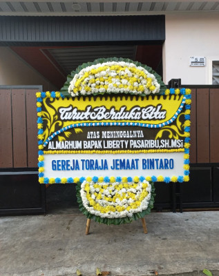 Papan Bunga Duka di Oudate