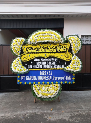 Papan Bunga Duka di Oudate