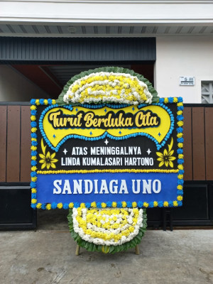 Papan Bunga Duka di Oudate