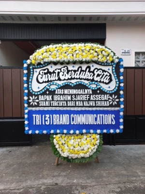 Papan Bunga Duka di Oudate